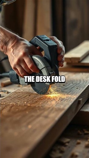 The Quick Folding Laptop Desk From a Single Board