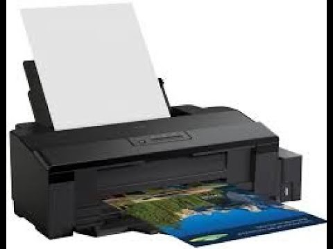 how to fix EPSON L1800 "Printer's ink pad is at the end of service life and paper jam..