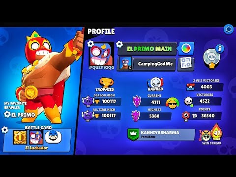 El Primo Main In Brawl Stars