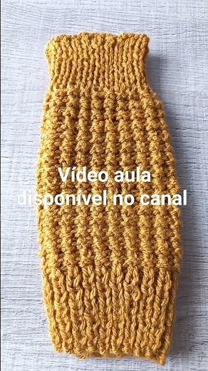 POLAINA infantil....tricô muito fácil 🧶🪡🧶