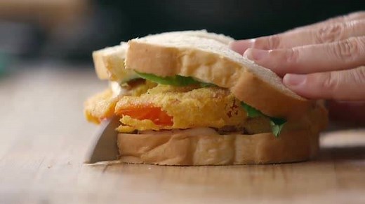 You may have had fried green tomatoes, but now it's time for a Fried RED Tomato Sandwich! 🍅 See more from The Pioneer Woman - Ree Drummond, Saturdays at 10a|9c. Save the recipe: https://foodtv.com/2TK96kZ | Food Network