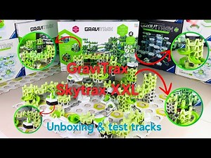 NEW Gravitrax SKYTRAX! 😱 Best set ever? 🤔 (Unboxing and test track)