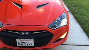 11 reactions · 9 comments | 2013+ Genesis Coupe Custom Headlights! featuring a DRL Strip with Sequential Amber Turn Signals, Matte Black Paint and XSB Halos. | FlyRyde | Facebook