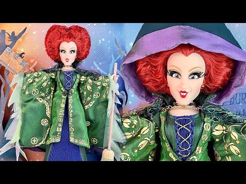 Hocus Pocus: Winifred Sanderson Limited Edition Doll Review & Unboxing