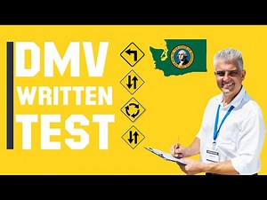 Washington DMV Written Test 2021 (60 Questions with Explained Answers)