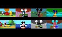 Mix of 8 videos from youtube : 8 Mickey Mouse Clubhouse Theme Songs