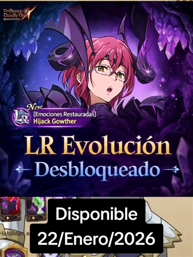 Nueva evolución de Gowther en Nanatsu no Taizai