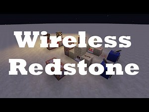 Wireless Redstone Using Command Blocks - A Minecraft Tutorial