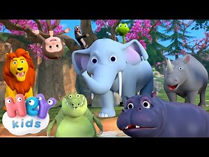 A Dzsungel Állatai 🐒 A Dzsungel Könyve | HeyKids - Gyerekdalok és Mondókák