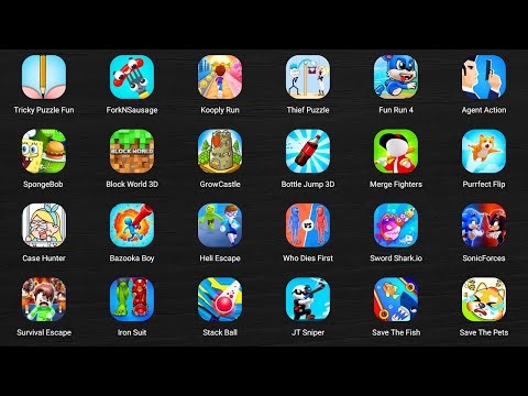 Roblox,Sonic Dash,Fruit Ninja Classic,Race Master 3D,Crazy Car Driving,Brain Puzzle: Tricky Quest...