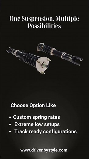 BC Racing BR Series Coilovers - Improve Handling & Lower Your Car the Right Way : Driven By Style