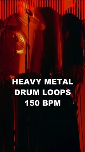 Heavy Metal I Drum Loops I 150 BPM #drums #heavymetalsongs #drummer