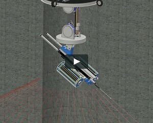 Machine concept for raise caving