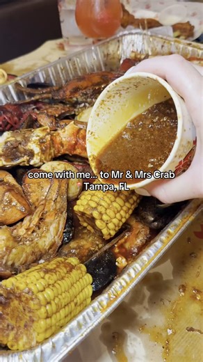 You won’t regret it 🤭🤭🦀🦐🦪 📍 1251 E Fowler Ave Unit D3 Tampa, FL 33612 #tampa #seafoodboil #fowler #seafoodboils #tampafood #foodie #newyears #foodieboils #fowlerfoodie | Mr. and Mrs. Crab Juicy Seafood & Bar Fowler Tampa