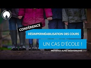 DÉSIMPERMÉABILISATION DES COURS, UN CAS D’ÉCOLE !
