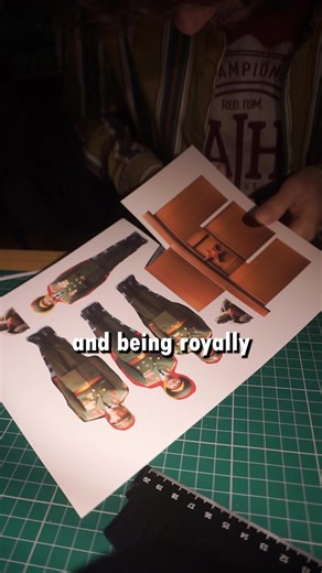 BTS of another super historically accurate recreation scene I created for @fortitudemovie about the history of space travel. #stopmotion #paperanimation #paperstopmotion #bts #miniatures #fortitude