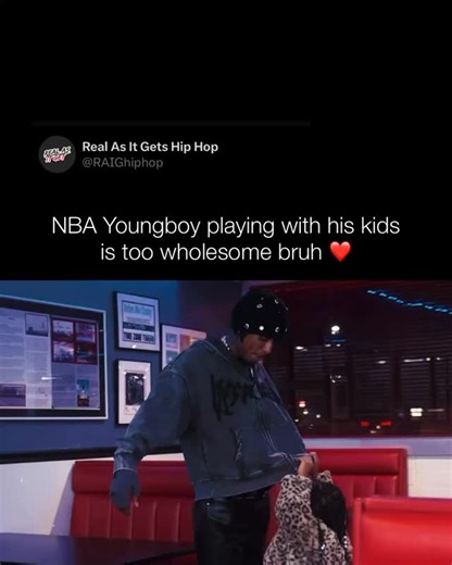 Real As It Gets Hip Hop on Instagram: "YB the family man ❤️ .⁣ .⁣ .⁣ .⁣ #nbayoungboy #rap #hiphopculture"