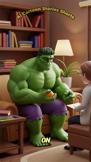 What If Hulk Tried Therapy 🛋️ Marvel Funny Short