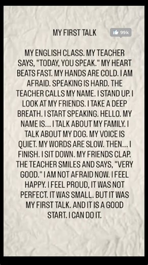 My First Talk । Simple Daily English Conversation for Beginners! 💬 📝