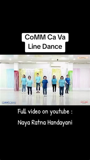 Beginner CoMM Ca Va Line Dance Choreo by Andrico Yusran