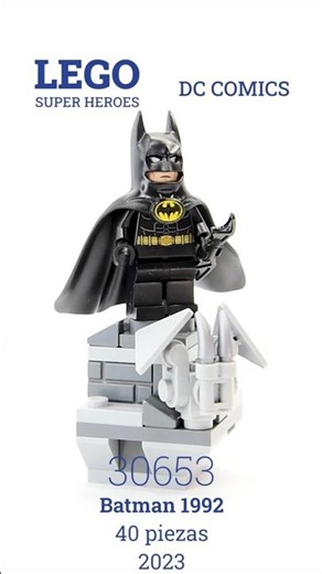 LEGO - DC Comics Super Heroes - Batman 1992 - Polybag - 30653 - 2023 #lego #batman #bolivia