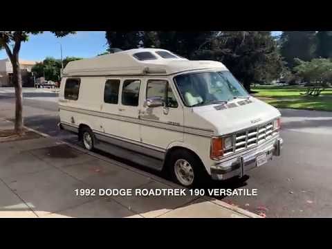 1992 Dodge Roadtrek 190 Versatile - Tour of Interior