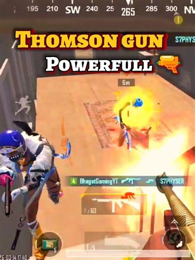 altimeter Royal Thompson gun power #bgmi #bgmishorts #bgmimontage #bgmiedit