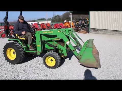 2002 JOHN DEERE 4110 For Sale