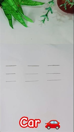 easy car drawing #drawing #shorts #art