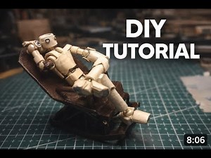 Making an Articulated Action Figure from Scratch | DIY + Stop Motion