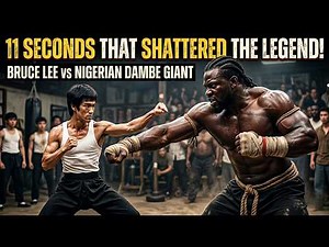 Nigerian Warrior Told Bruce Lee “Africa Invented Combat” — What Happened Next Shocked Everyone