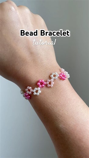 bead bracelet tutorial #beadedbracelet #tutorial #diy #preppy