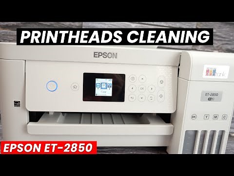 Epson EcoTank ET-2850 : Print Head Cleaning