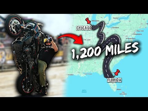 I Rode Wheelies In EVERY STATE On My Harley Davidson NON-STOP....
