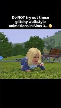 Do NOT try these glitchy animations in The Sims 3… 😬 #sims #sims3
