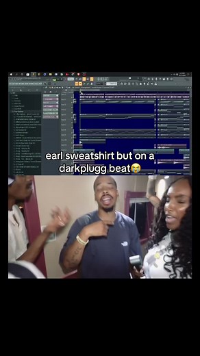Darkplugg Beat with Earl Sweatshirt Performing