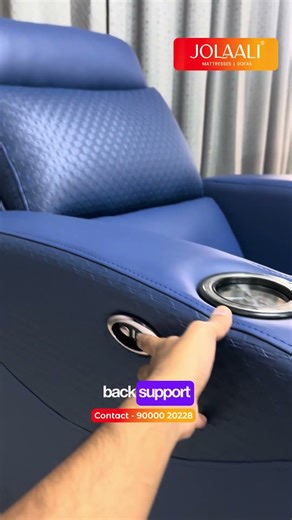 Electric Recliner Sofa | Slim Model| Fully Customised at Jolaali