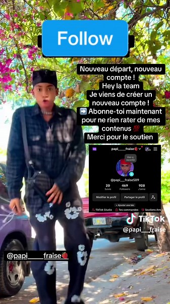 Abonnez-vous à mon nouveau compte pour plus de contenu !