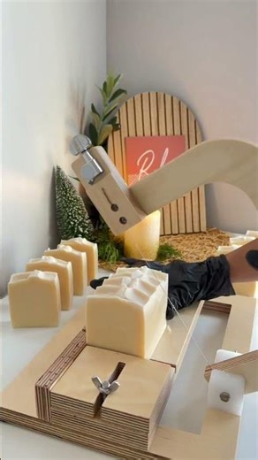 Recommend Soap cutter for a beginners. #soap #asmr #satisfying #satisfyingvideo #goatmilk