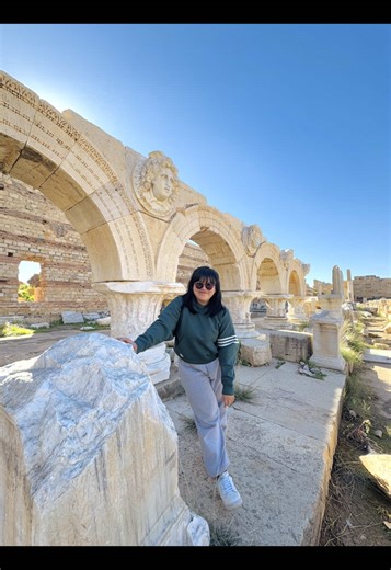 Exploring the Historic Ruins of Leptis Magna in Libya