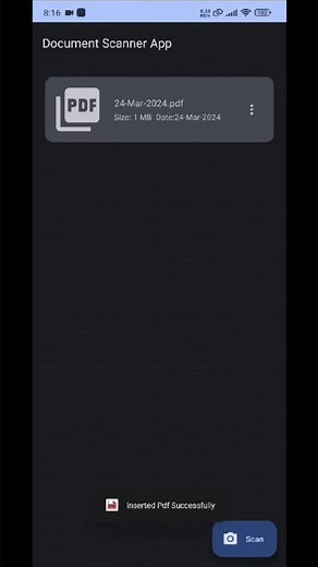 Building a Document Scanner App with Room Database & MVVM in Jetpack Compose Android Studio Kotlin