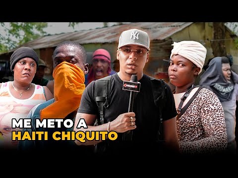 ENTRÓ A HAITÍ CHIQUITO ( batey el quilombo ) así es la vida aquí