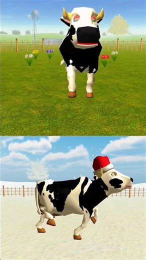 El Pollito y el tractor la granja de zenón Escapando del Toro y del Pollito La vaca Lola Remix F10