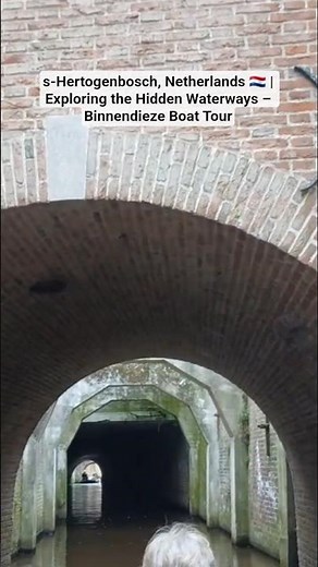 ’s‑Hertogenbosch, Netherlands 🇳🇱 | Exploring the Hidden Waterways – Binnendieze Boat Tour