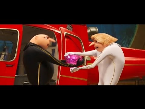 Despicable Me 3 | Gru and Dru fighting over the diamond - Scene