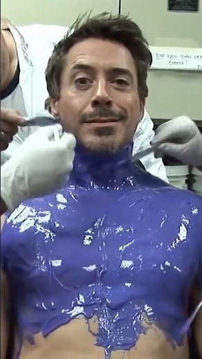 The Making of the Iron Man Suit: From Plaster to CGI #shorts #short #ironman