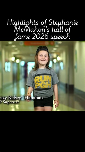 Highlights of Stephanie McMahon’s hall of fame 2026 speech #hhh #stephaniemcmahon #wwehalloffame #halloffame2026 #wwetiktok