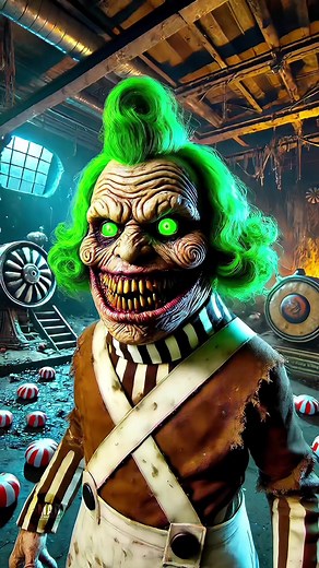 Horror Versions of the Willy Wonka Characters #shorts #willywonka #oompaloompa