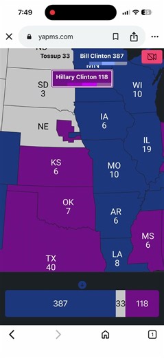 Bill Clinton vs. Hillary Clinton (Fictional Scenario)