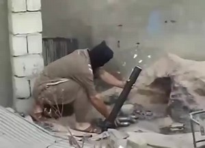 Mortar Explodes In Hand After Several Shots